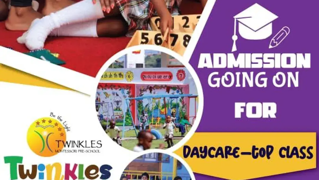Where Little Steps Lead to Big Dreams! 🌟 Enroll Your Child Today at TWINKLES MONTESSORI PRE SCHOOL – The Perfect Start to a Bright Future.