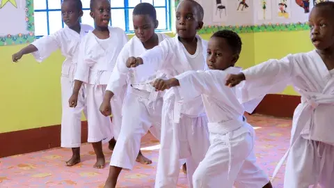 Karate Classes at Twinkles Pre-School